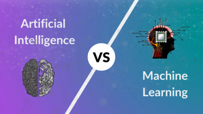 ما الفرق بين الذكاء الاصطناعي وتعلم الآلة؟